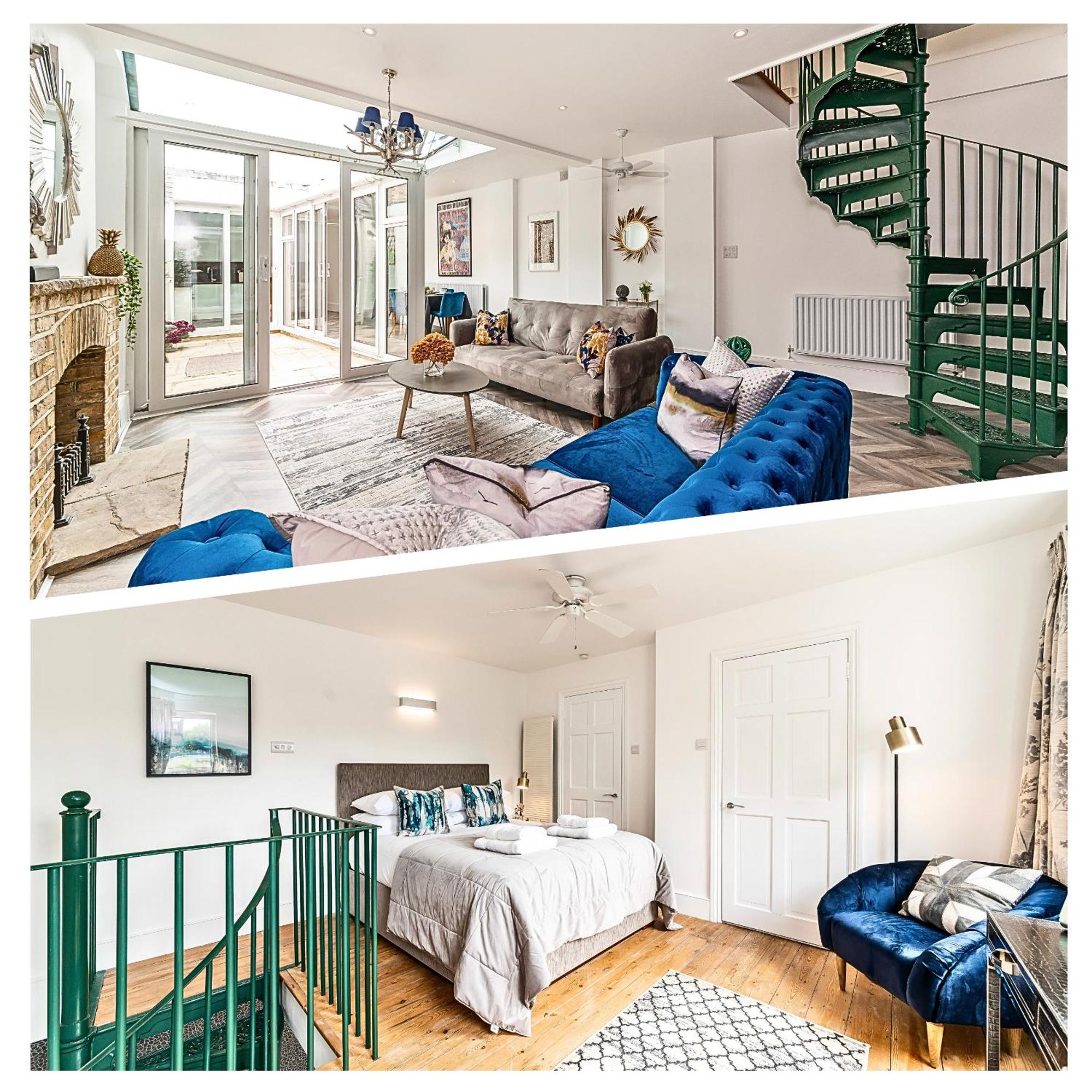The Secret Kensington Garden Mews-2 Bedroom Full House-2 Train Lines- Spacious-Kings Road- Harrods -Chelsea Stadium-Private Small Patio London Bagian luar foto